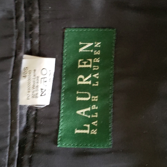 Ralph Lauren Grey Narrow Pin Stripe Suit 40 Short - Picture 3 of 9